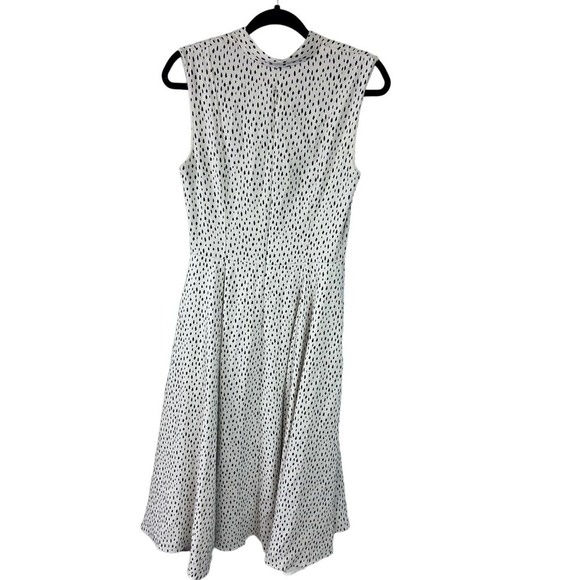 Adam Lippes Sleeveless Dress in Printed Crepe - Picture 1 of 8